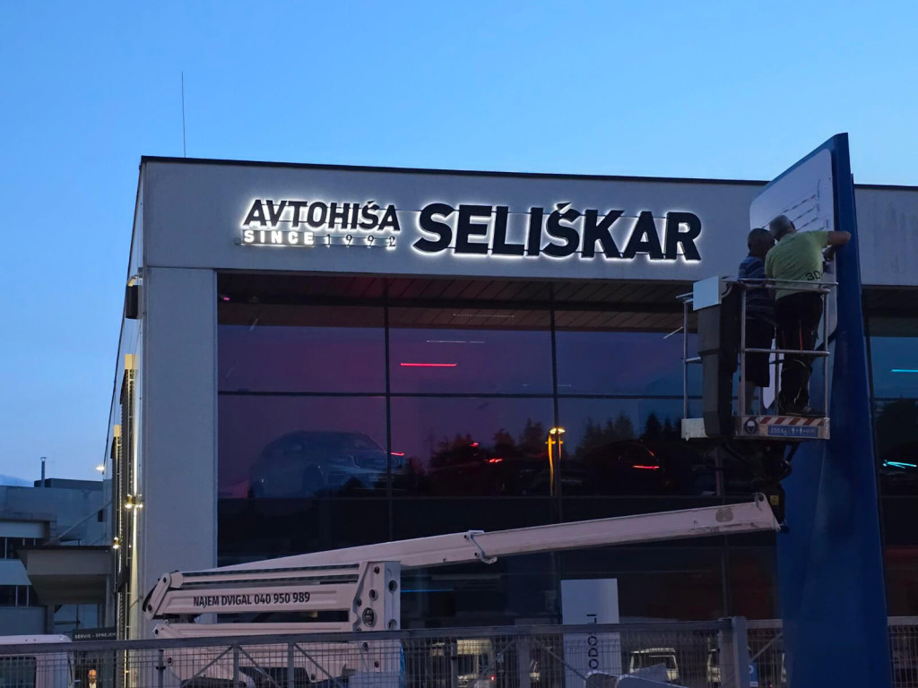 Avtohiša Seliškar – fotografija projekta ELP