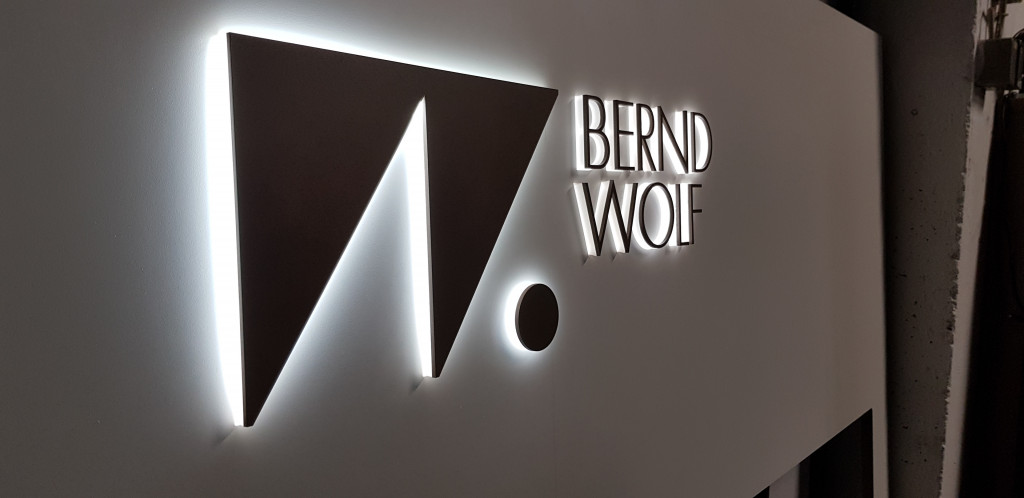 Bernd Wolf – svetlobni napis – fotografija izvedbe ELP