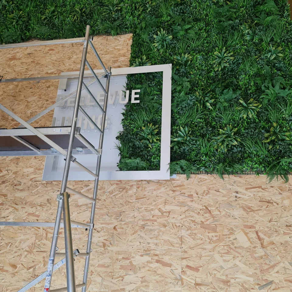3D črke Bellevue living, fotografija 3 – izvedba ELP