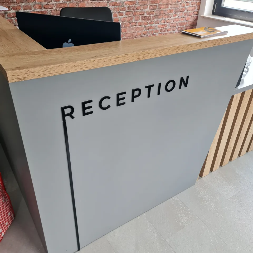 Reklamni napis Galekom, fotografija 2 – izvedba ELP