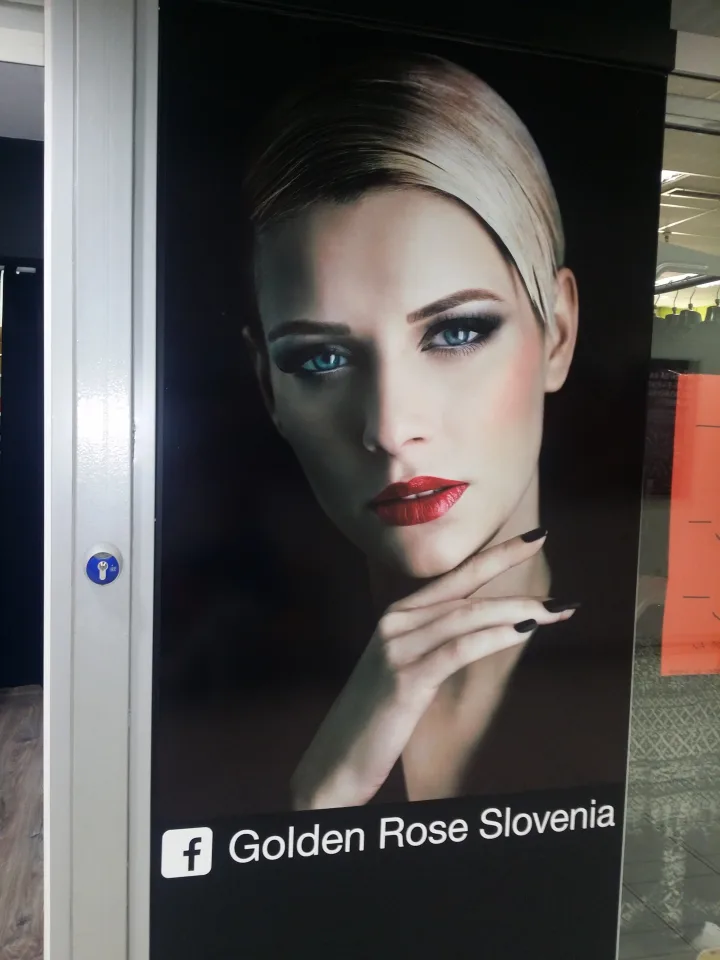 Svetlobni reklamni napis Golden Rose, fotografija 8 – izvedba ELP