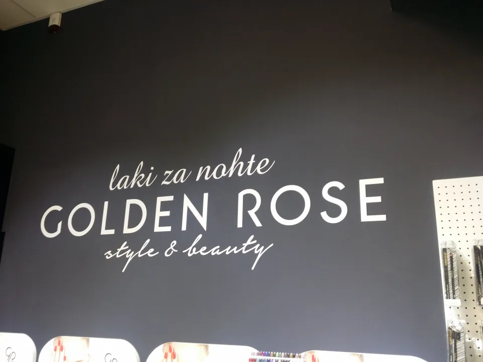 Svetlobni reklamni napis Golden Rose, fotografija 9 – izvedba ELP