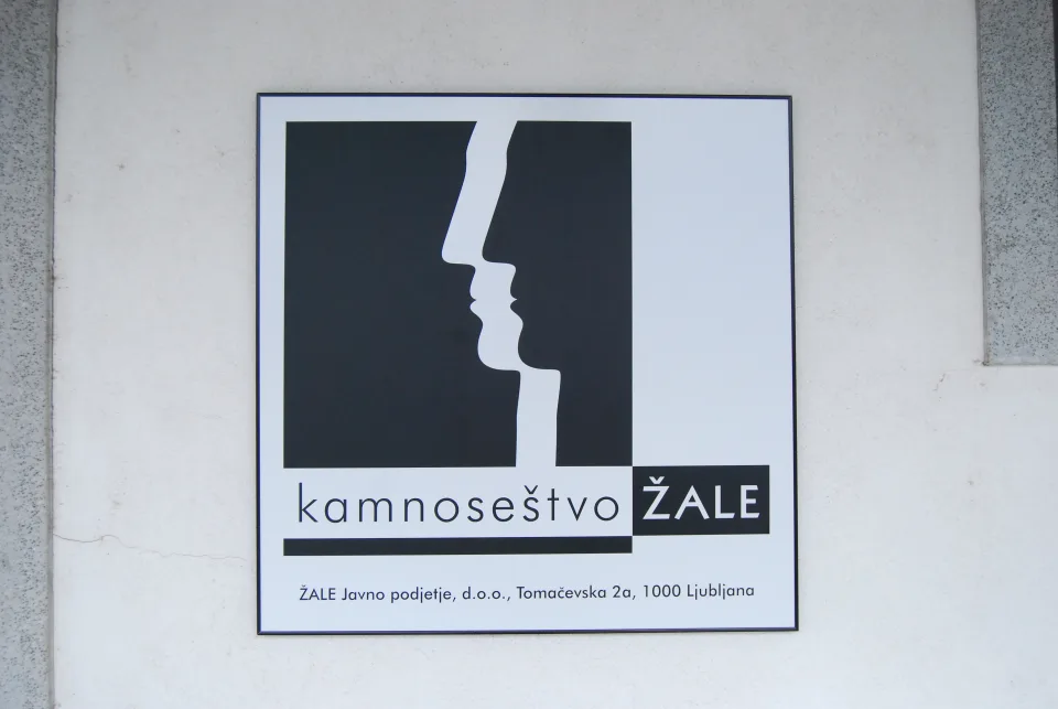 Reklamna označitev Kamnoseštvo Žale, fotografija 3 – izvedba ELP