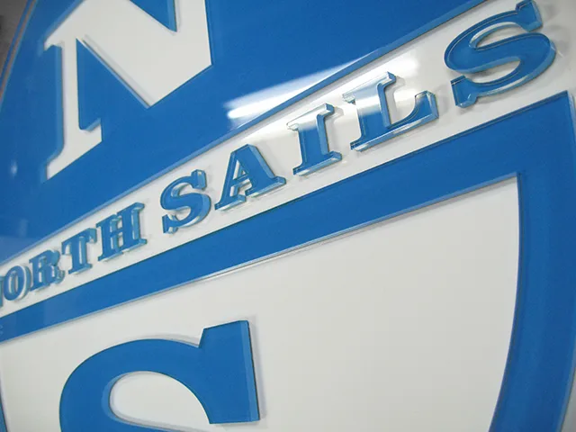 Reklamna označitev North Sails, fotografija 5 – izvedba ELP